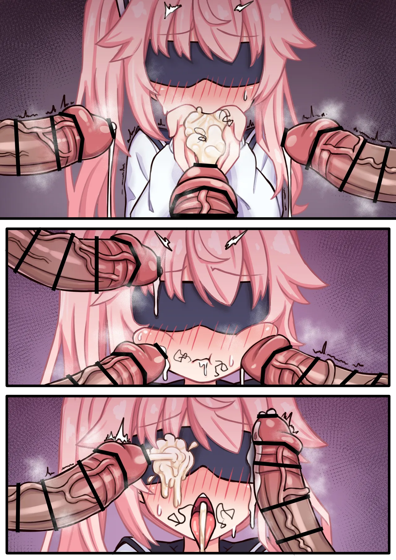 おじさん達の便器にされるナツ page 7 full