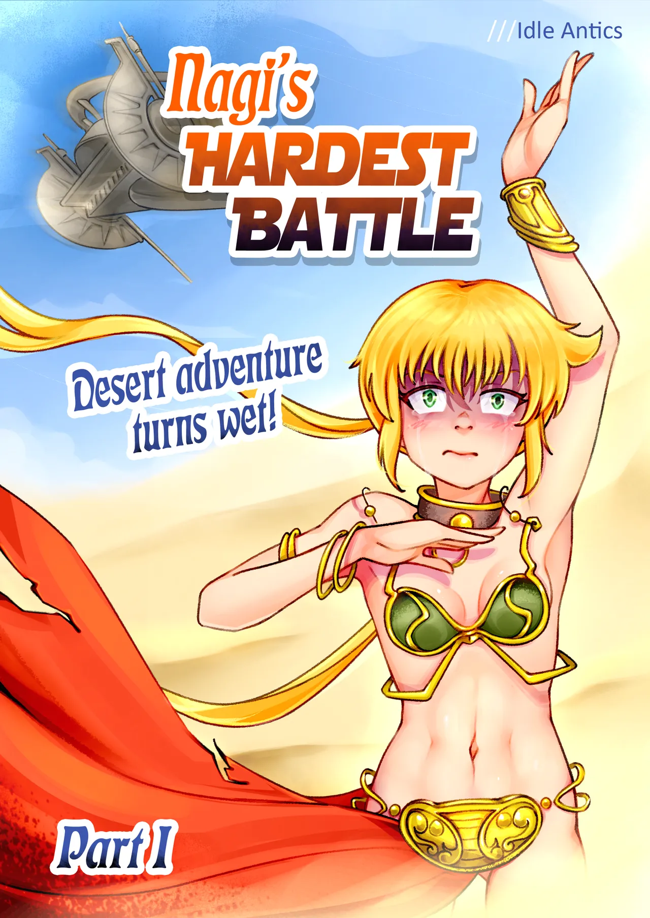 Nagi's HARDEST BATTLE Part 1 Desert adventure turns wet! page 1 full