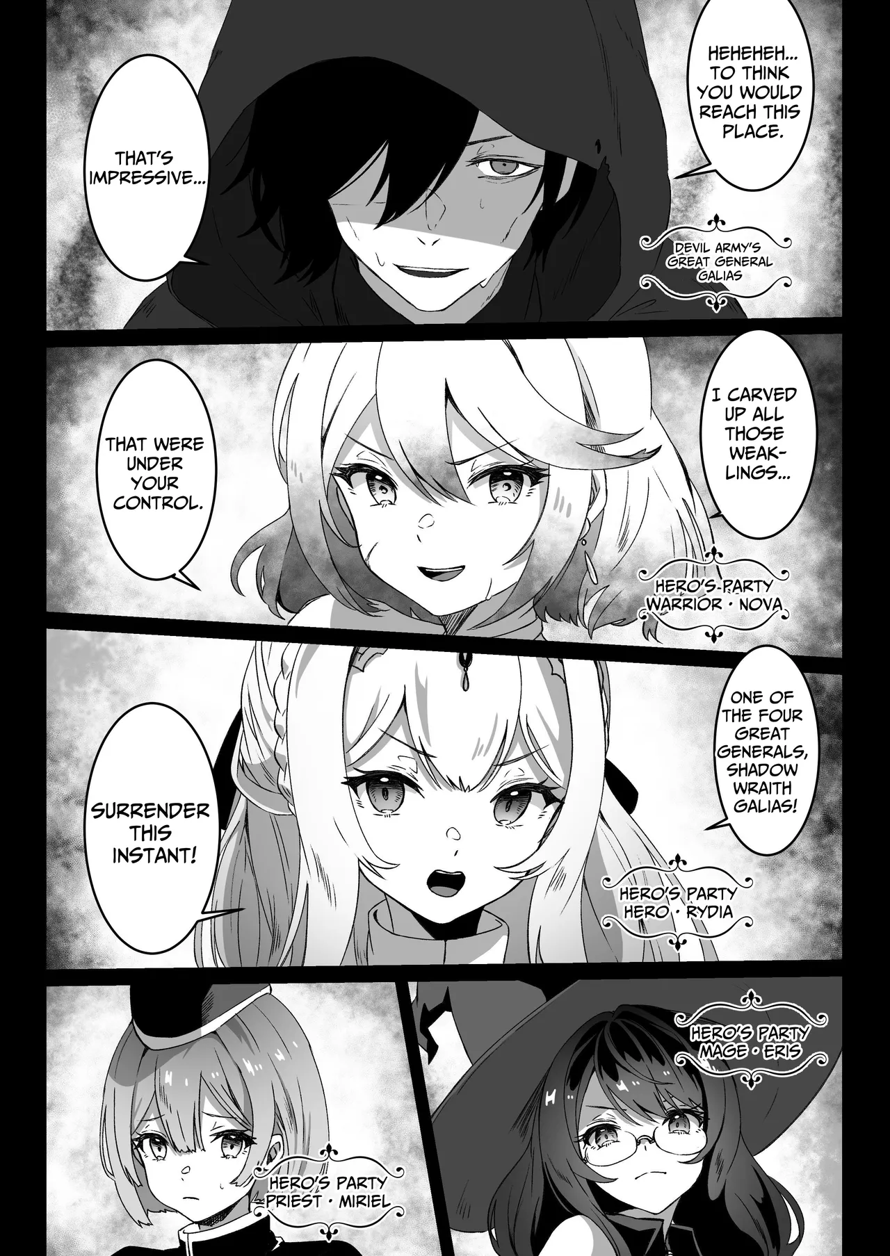 Isekai kara Tensei shita Ore wa Yami no Chikara de Yuusha Party ni Fukushuu suru -Onna Senshi Hen- |  After Isekai Reincarnating, I Use Dark Powers To Get Revenge On The Hero Party ~Warrioress~ page 7 full