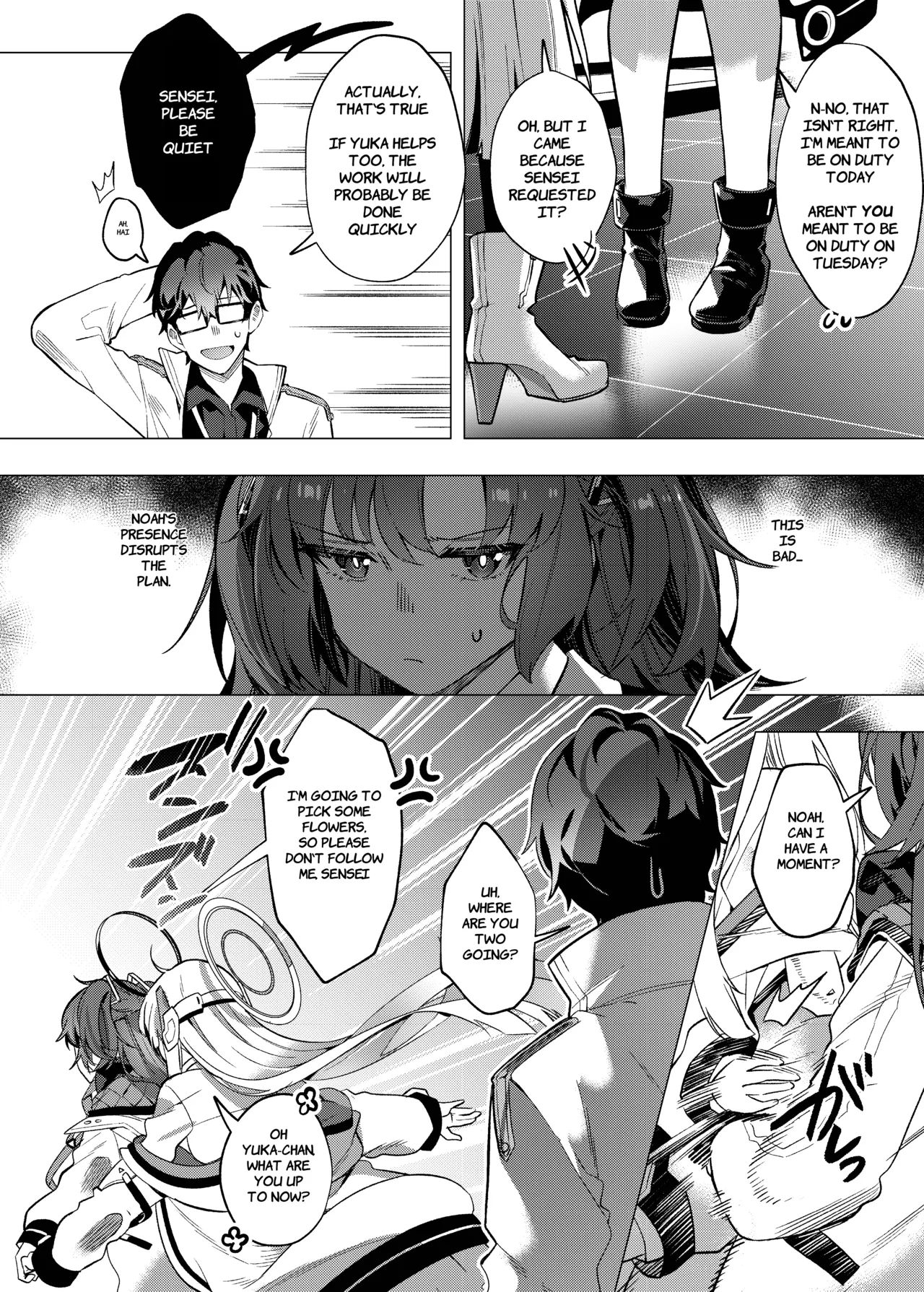 The Strategy to Weaken Schale Sensei with Temptation page 8 full