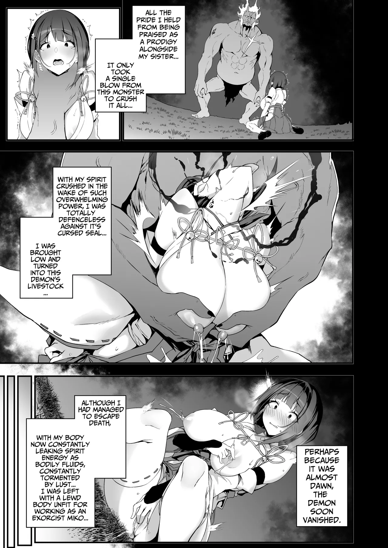 The Battle Shrine Maidens of Humiliating Servility page 10 full