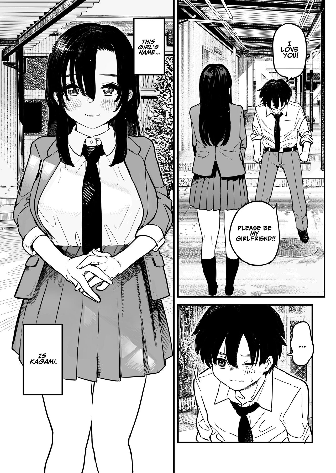 Kagami-san's Face page 2 full