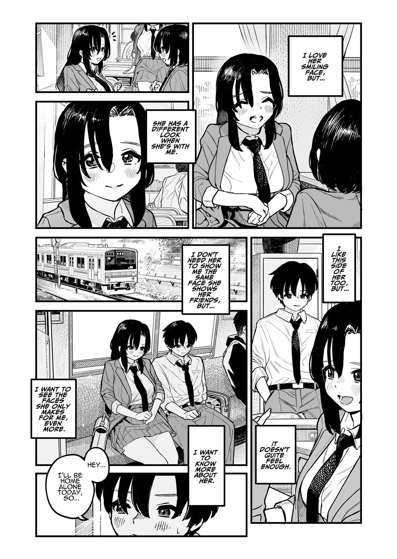 Kagami-san's Face page 4 full