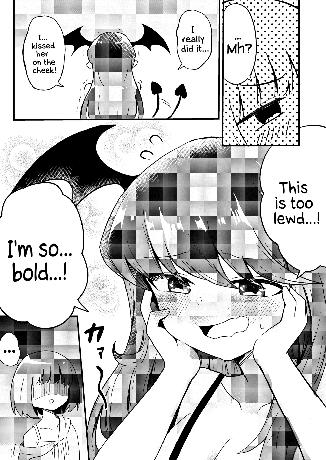 Ubu na Succubus Wakarase Yuri Ecchi | Teaching the Inexperienced Succubus a Lesson with Yuri Sex page 5 full
