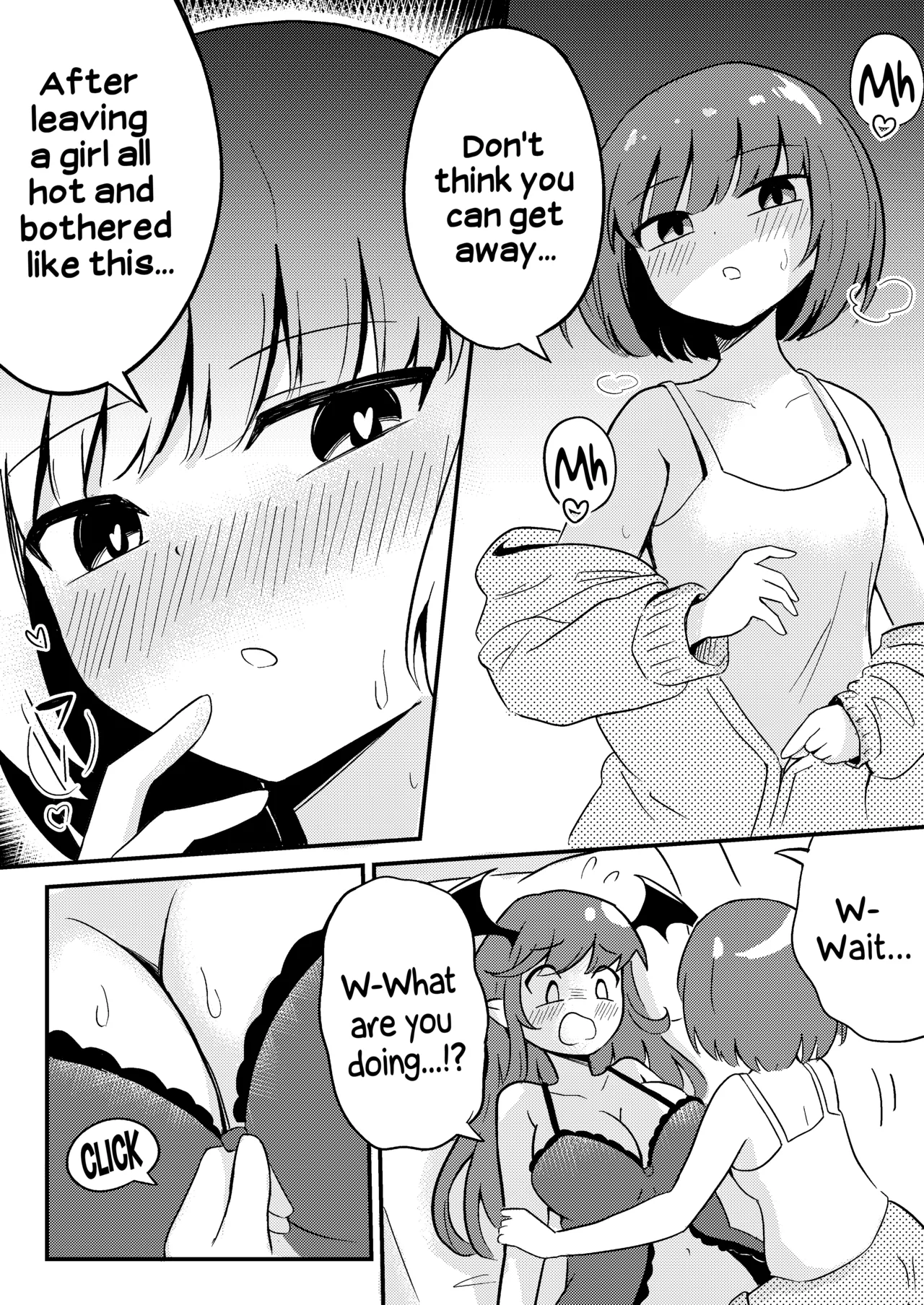 Ubu na Succubus Wakarase Yuri Ecchi | Teaching the Inexperienced Succubus a Lesson with Yuri Sex page 8 full