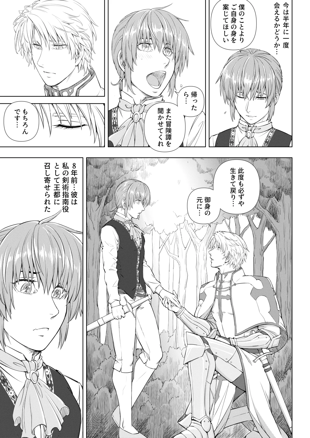 The Knight and the Prince's Secret Night page 9 full