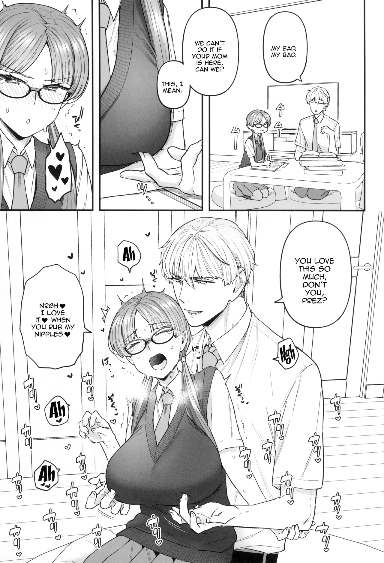 Iinchou to Mitsuda-kun / The Prez And Mitsuda-kun page 7 full