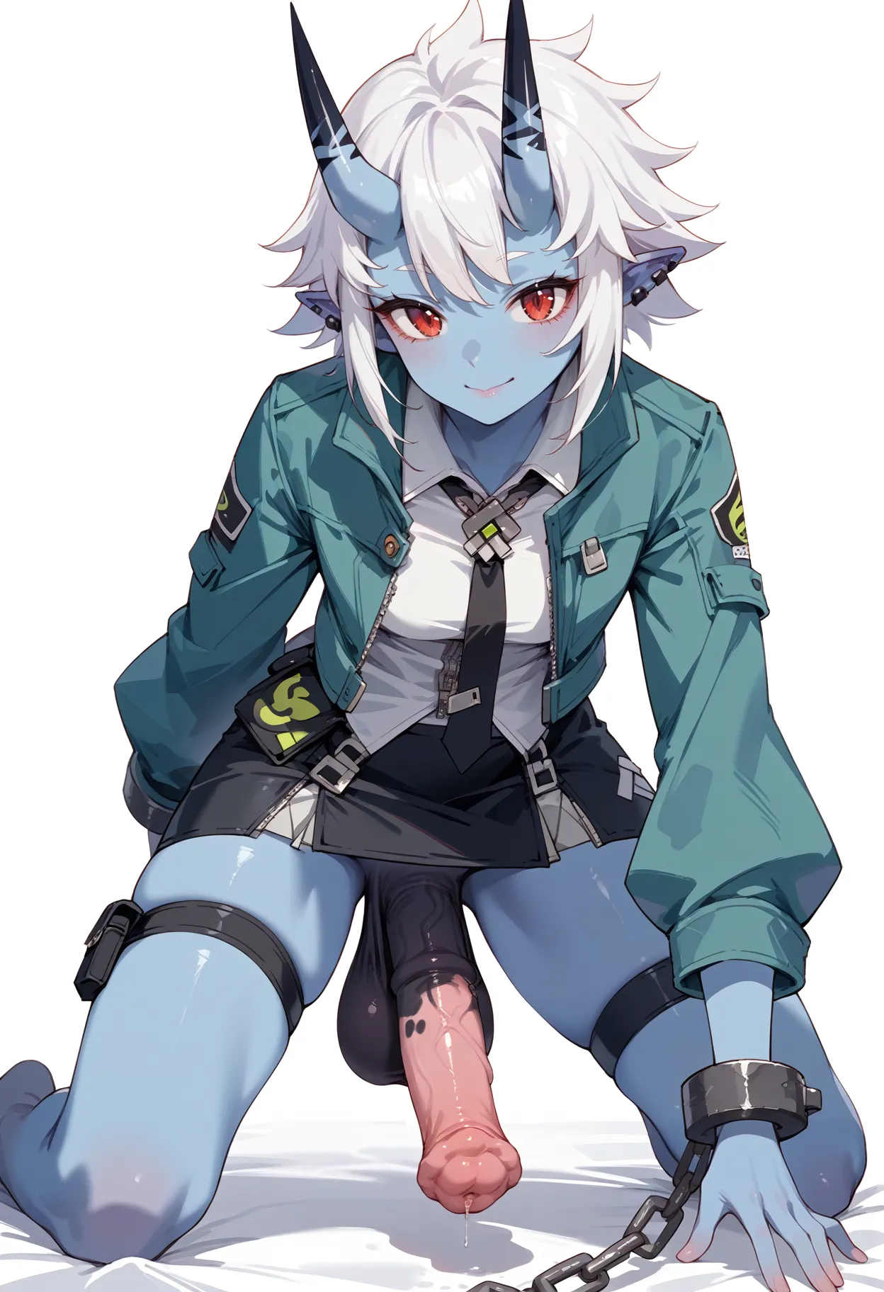 Soukaku | Zenless Zone Zero | Horsecock futa fourt2 ai generated page 1 full