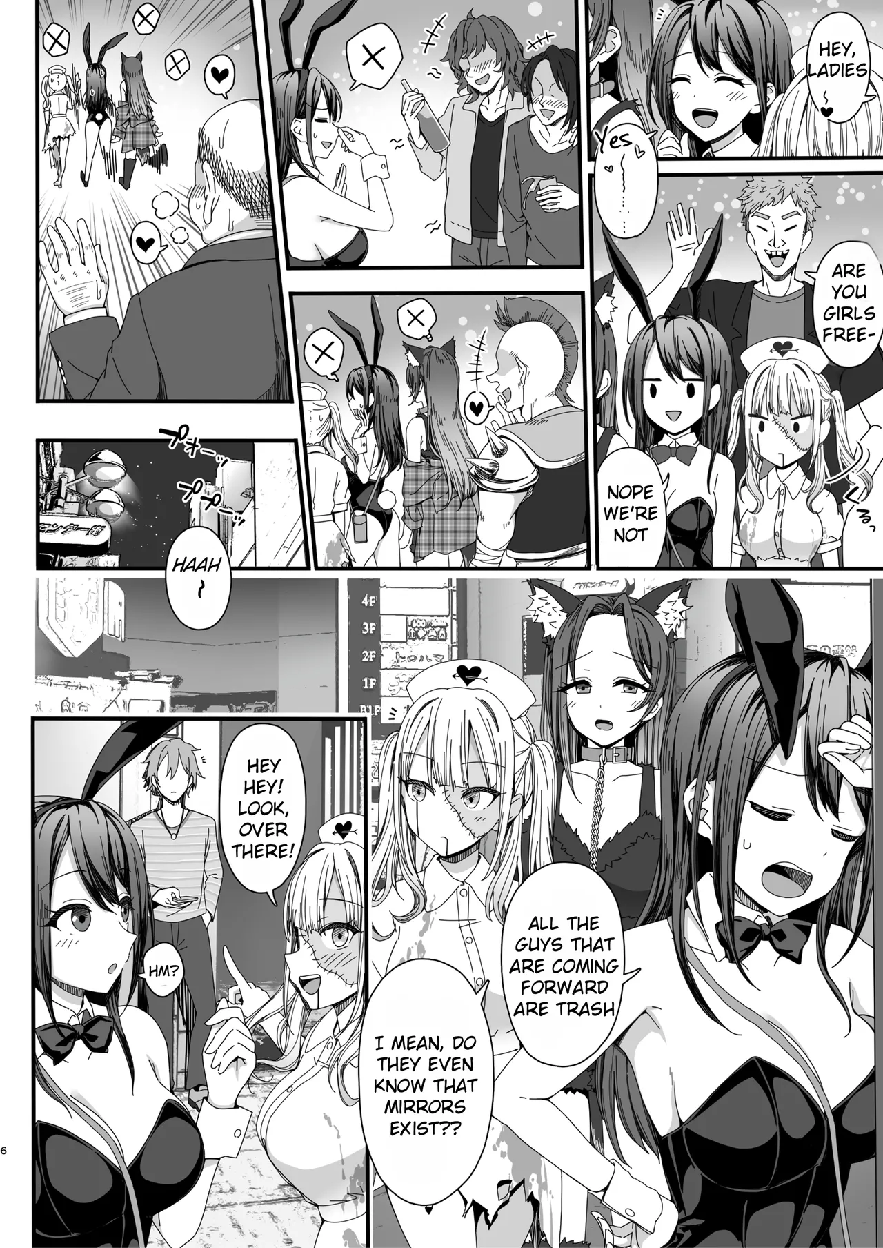 Hypnotism punishment for the girls having fun on Halloween!! page 6 full