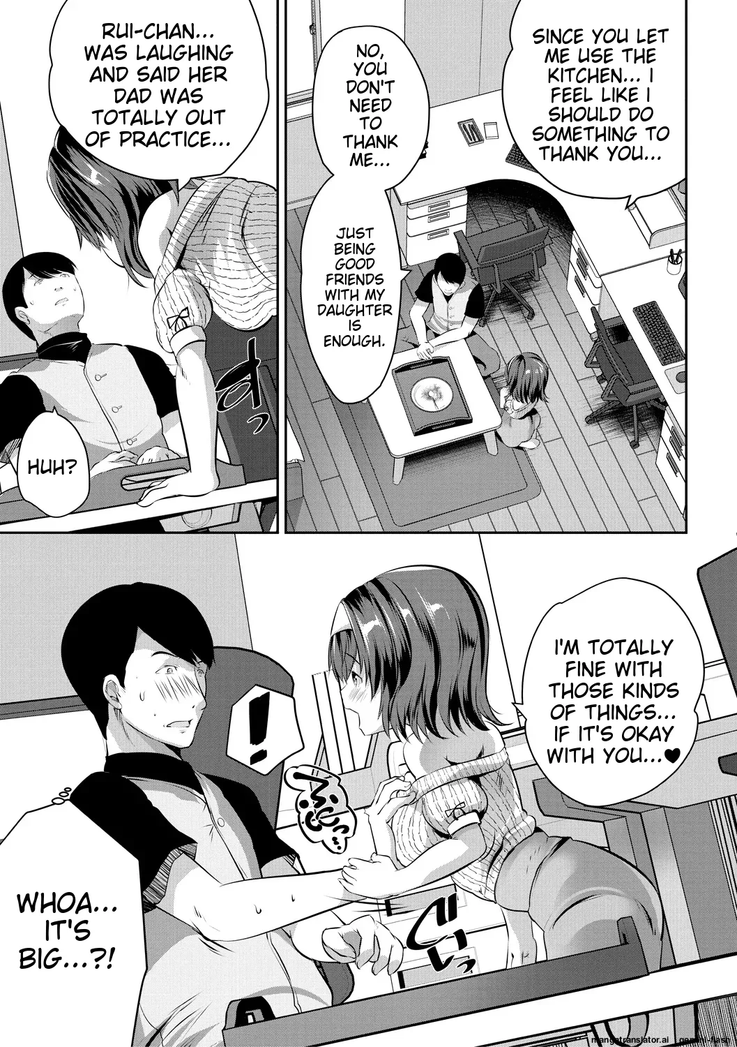 Ouchi Harem ~Musume no Tomodachi ga Sekkyokuteki sugiru~ page 9 full