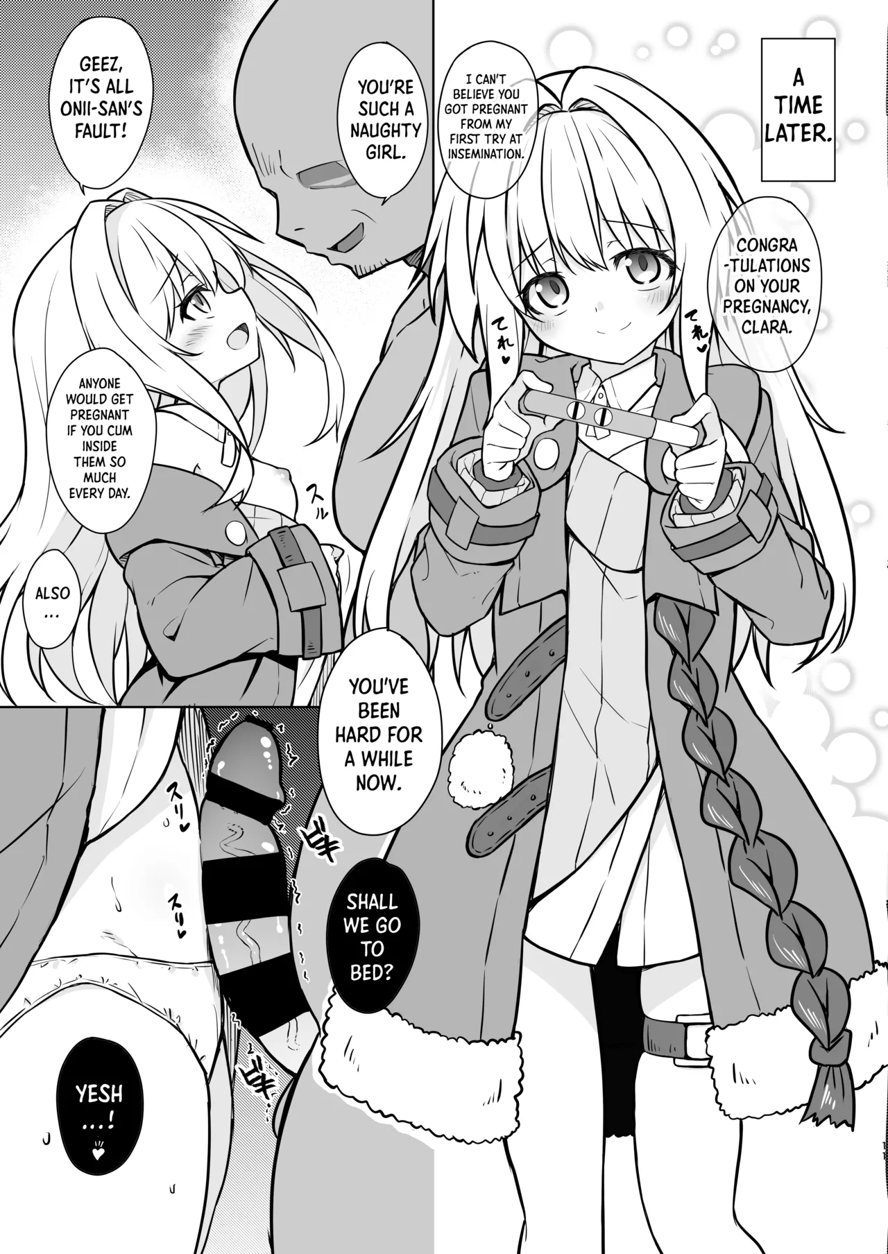 Clara o Saimin Shite Hanshoku no Unmei o Ayumitai | Hypnotizing Clara to Breed for Life page 10 full