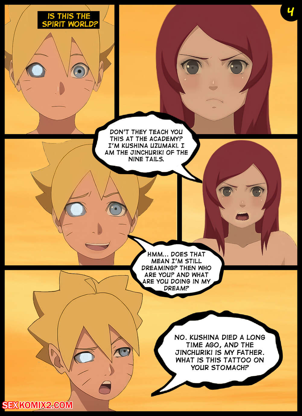 Naruto. The Red Dream. KristoLin for sexkomix2.com page 5 full