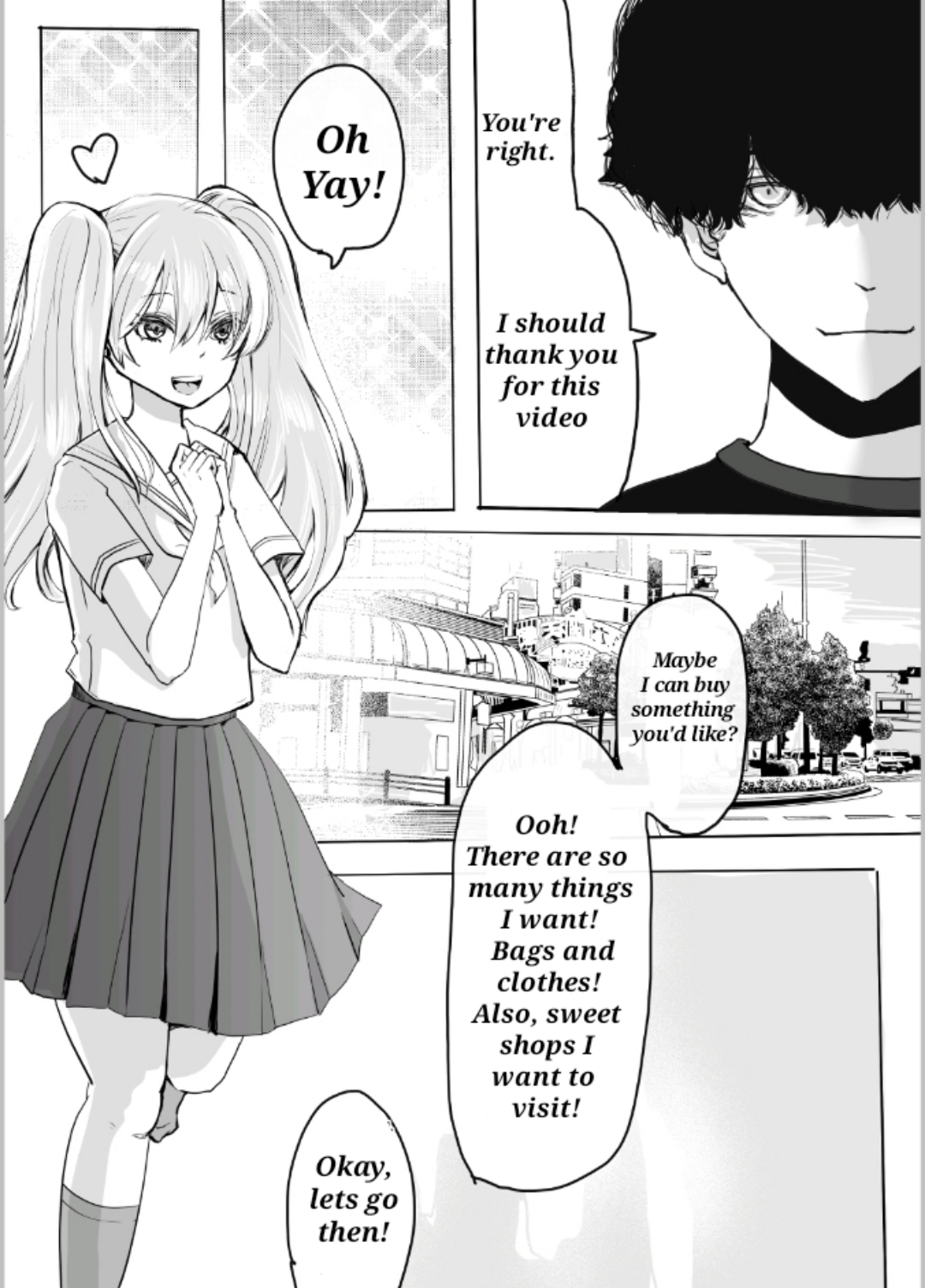 髪を切る漫画 page 3 full