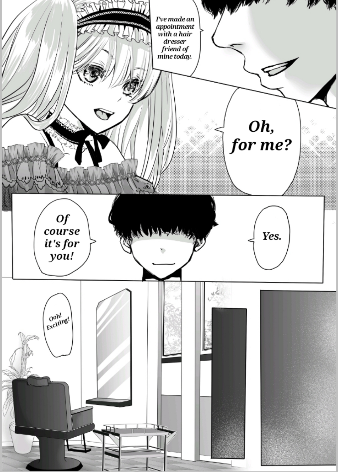 髪を切る漫画 page 5 full