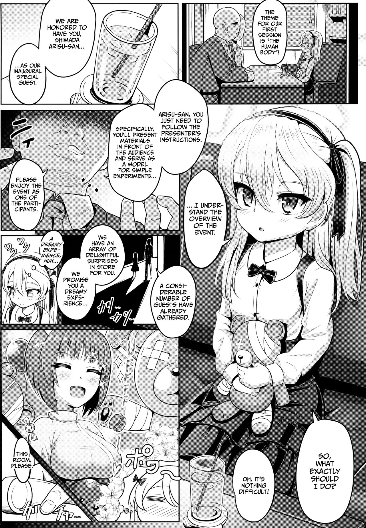 Shimada Arisu-chan de Manabu Onnanoko no Jintai <Kotsuban Hen> Jou page 5 full