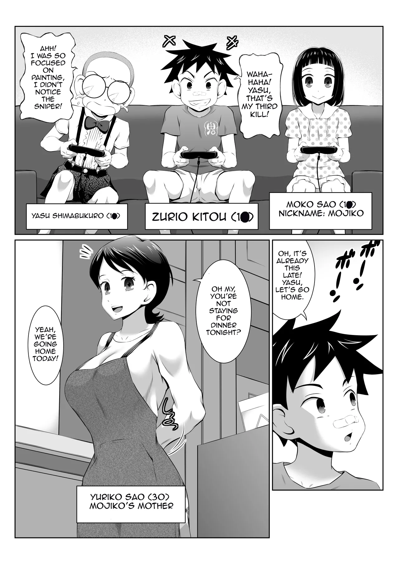 Yuriko Mama no Sukebe Yuudou Sex Mission | Yuriko Mama's Lewd Induction SEX Mission! page 3 full