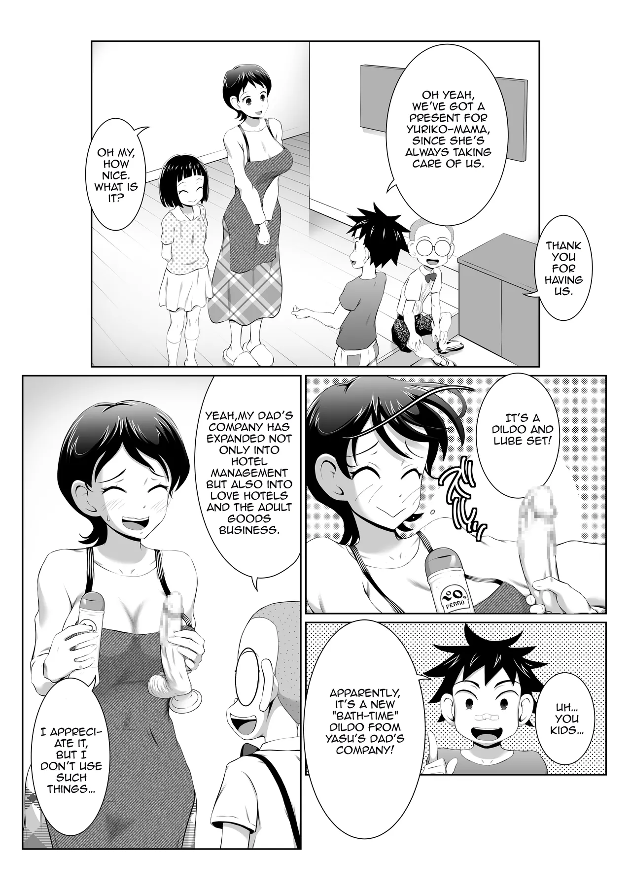 Yuriko Mama no Sukebe Yuudou Sex Mission | Yuriko Mama's Lewd Induction SEX Mission! page 4 full