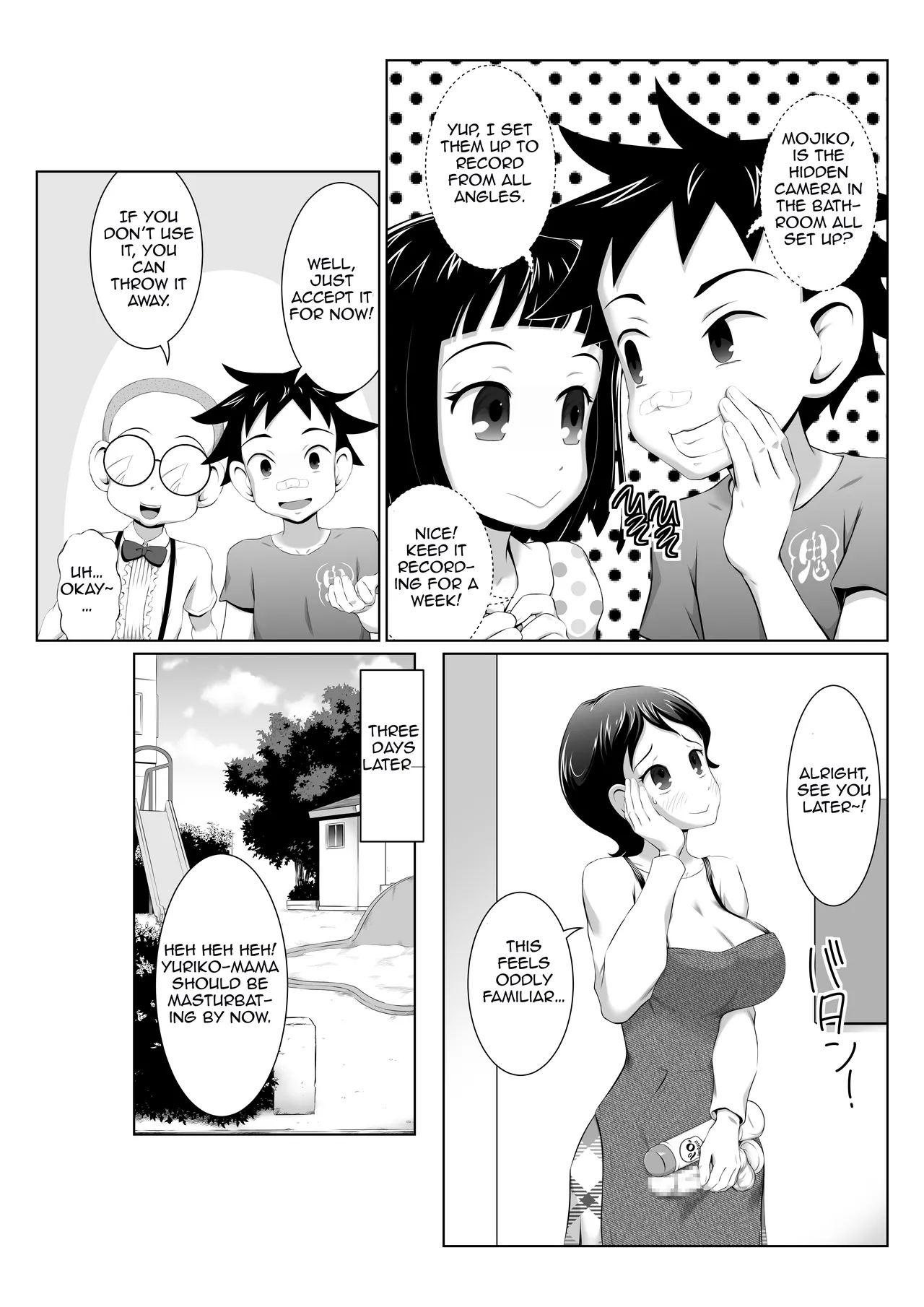 Yuriko Mama no Sukebe Yuudou Sex Mission | Yuriko Mama's Lewd Induction SEX Mission! page 5 full