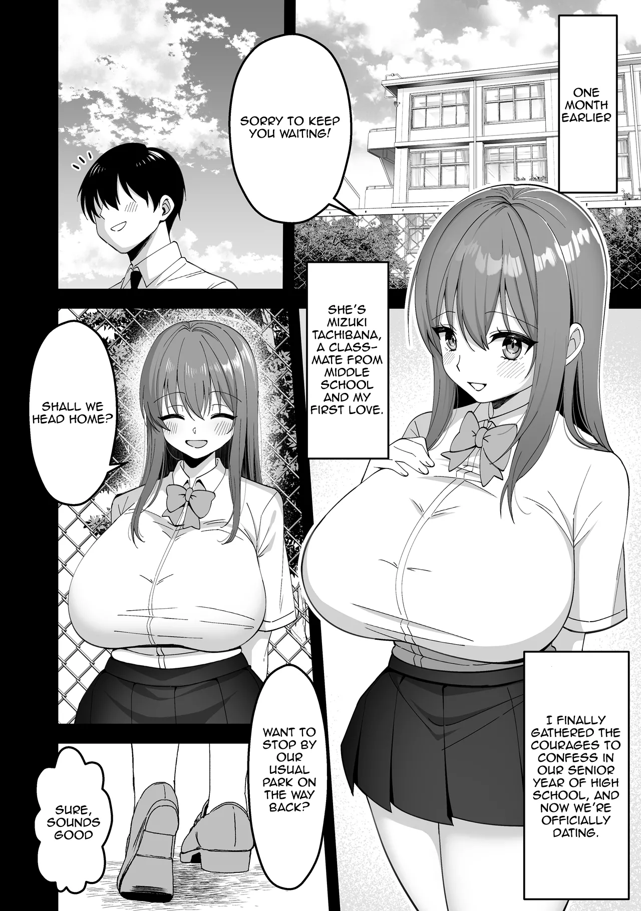 Suieibu no Kanojo ga Netorarete Charao no Kyokon ni Ochiru made | The Story of a Swim Club Girl Who Gets Stolen and Falls For a Playboy page 4 full