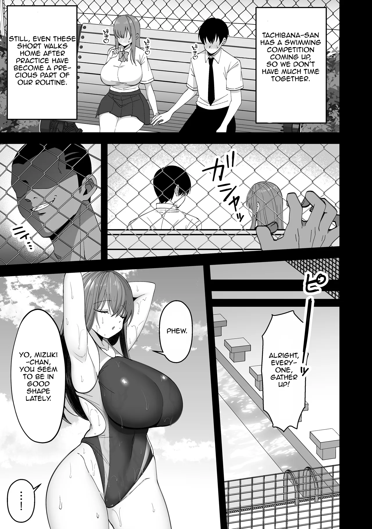 Suieibu no Kanojo ga Netorarete Charao no Kyokon ni Ochiru made | The Story of a Swim Club Girl Who Gets Stolen and Falls For a Playboy page 5 full