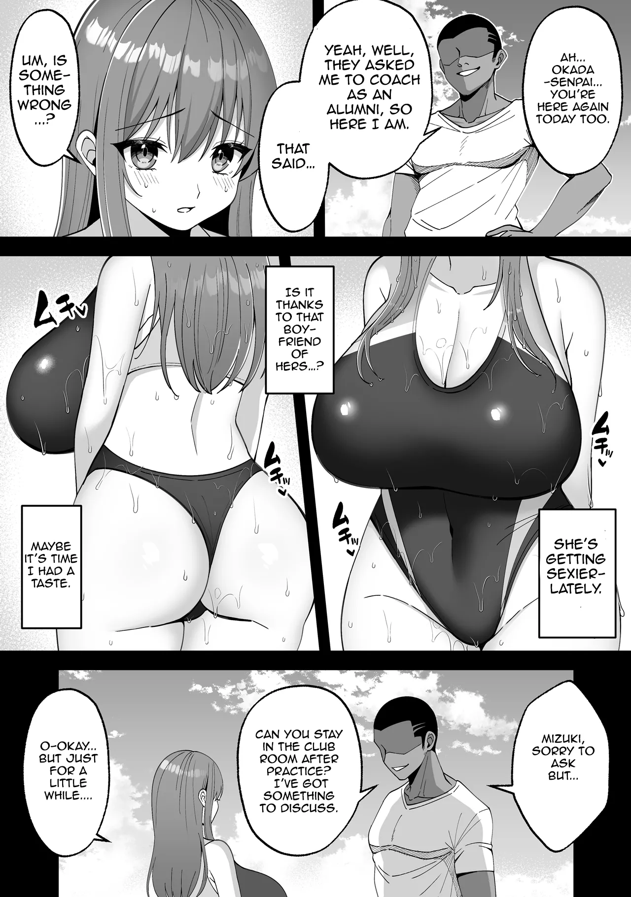 Suieibu no Kanojo ga Netorarete Charao no Kyokon ni Ochiru made | The Story of a Swim Club Girl Who Gets Stolen and Falls For a Playboy page 6 full