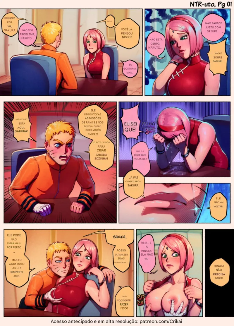 Naruto x Sakura compilado page 3 full
