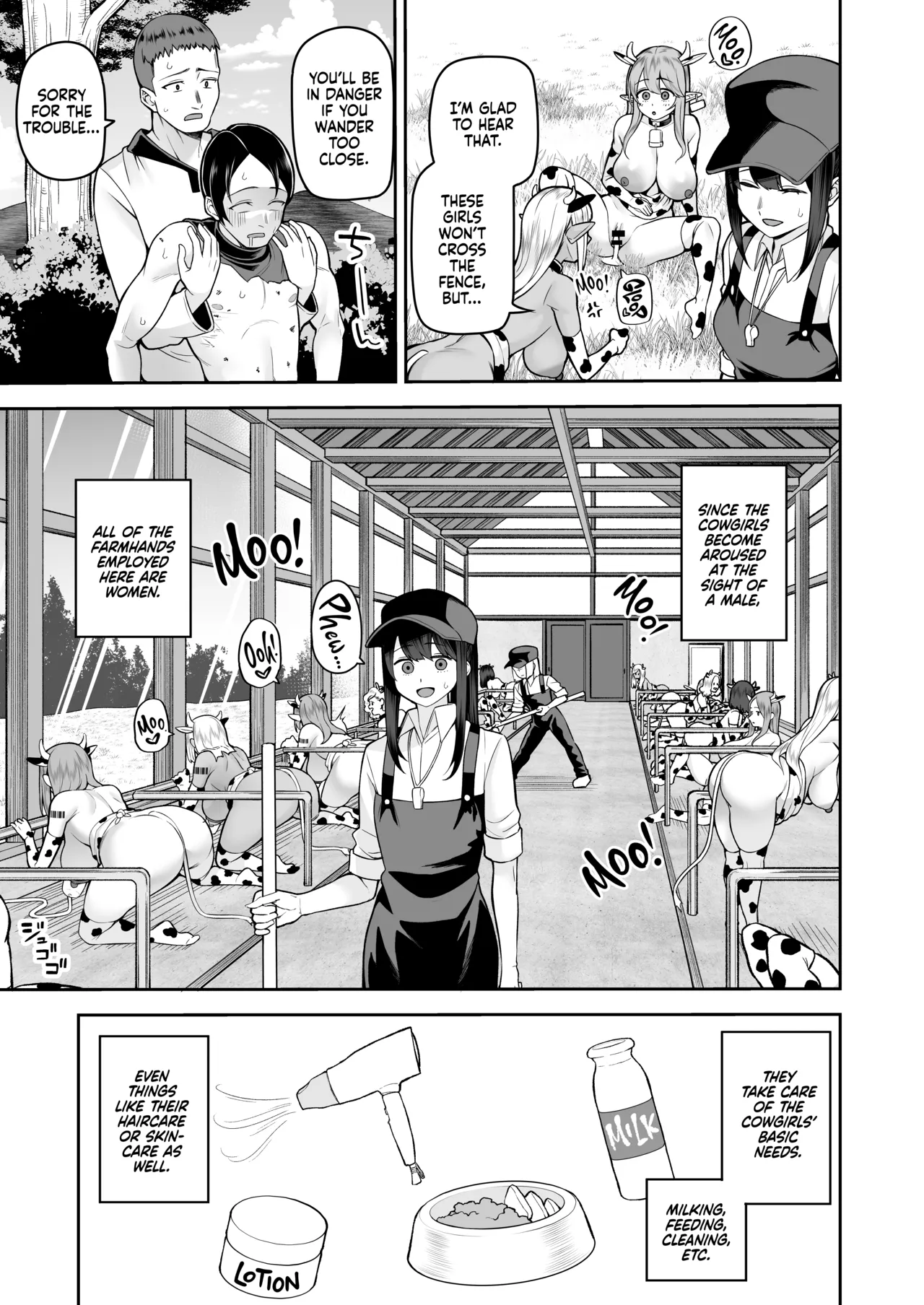 Nuugyuu Musume Bokujou | Cow Girl Ranch page 8 full