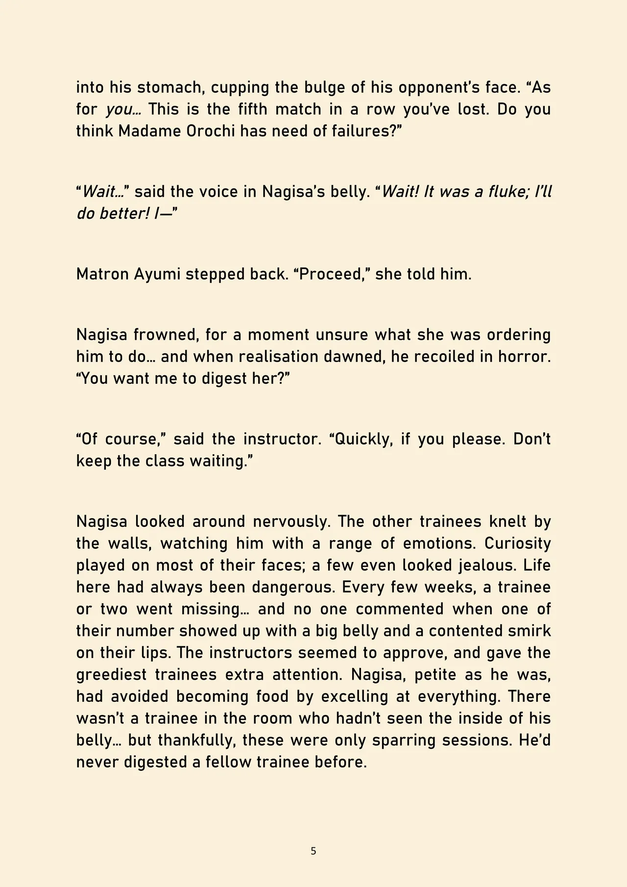 Food for the immortals 3 page 5 full