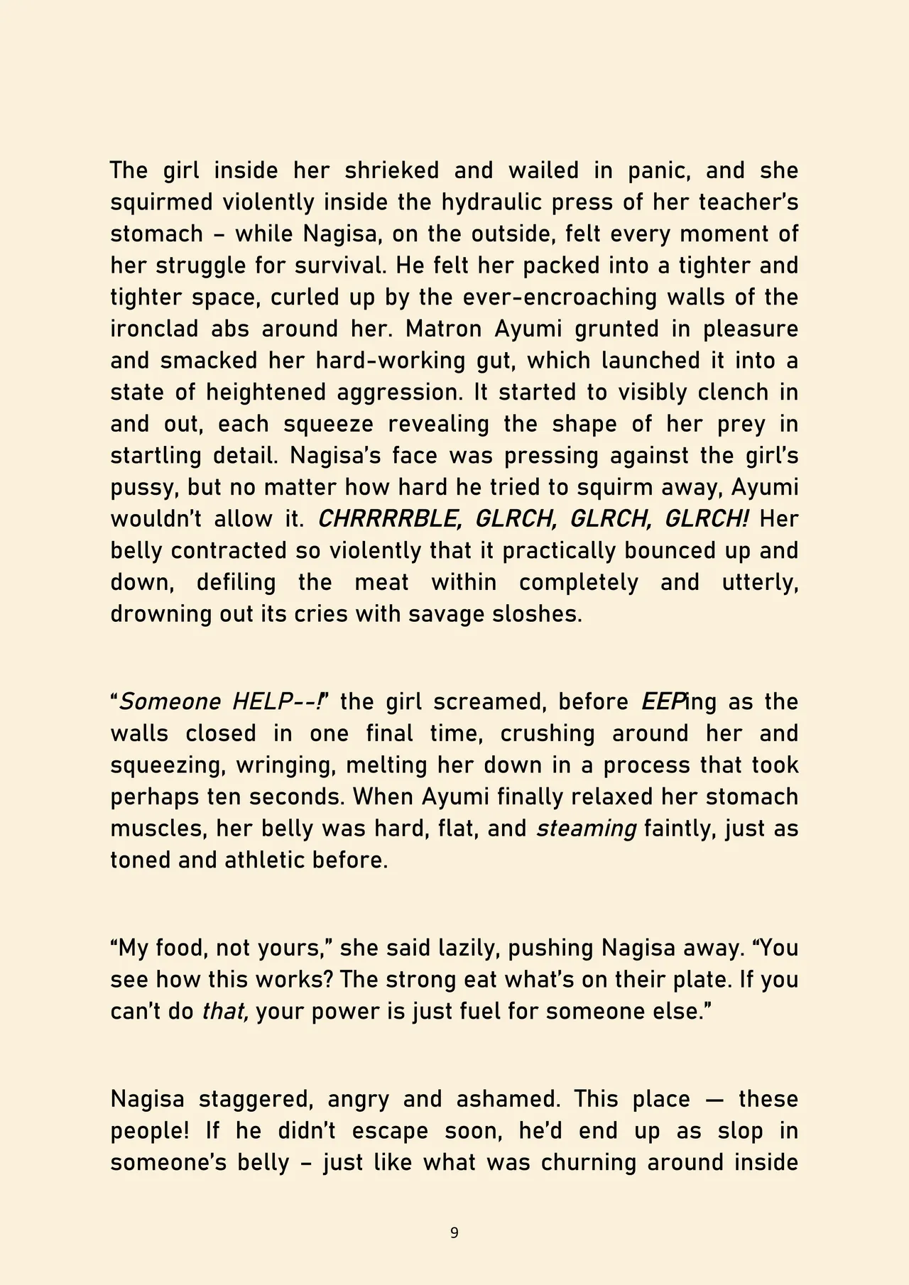 Food for the immortals 3 page 9 full