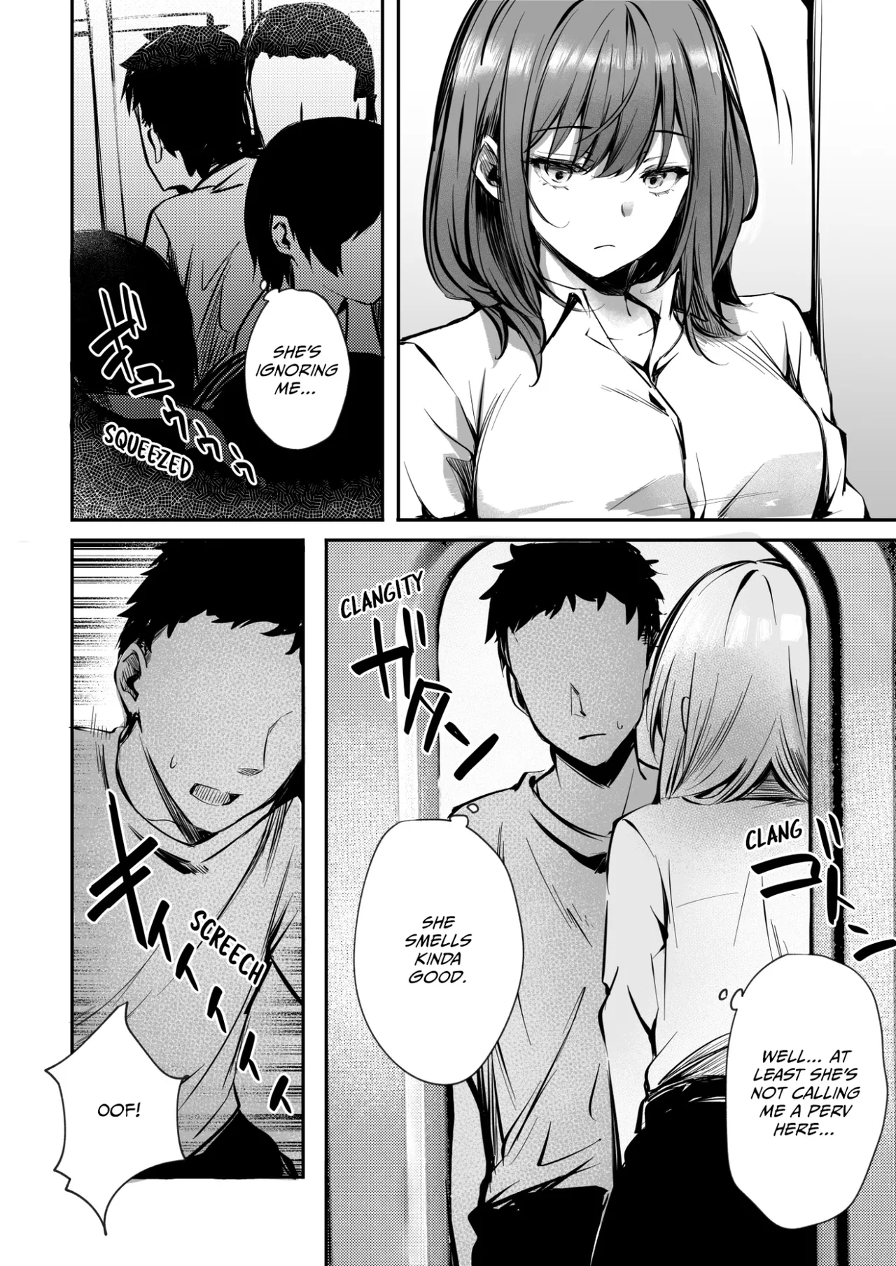 Mitchaku! Onee-san ni Fukakouryoku kara ka Shibushibu Nuite Moratta Hanashi | Glued Together! The Story of How a Lady Reluctantly Got Me off Due To Unavoidable Circumstances page 6 full