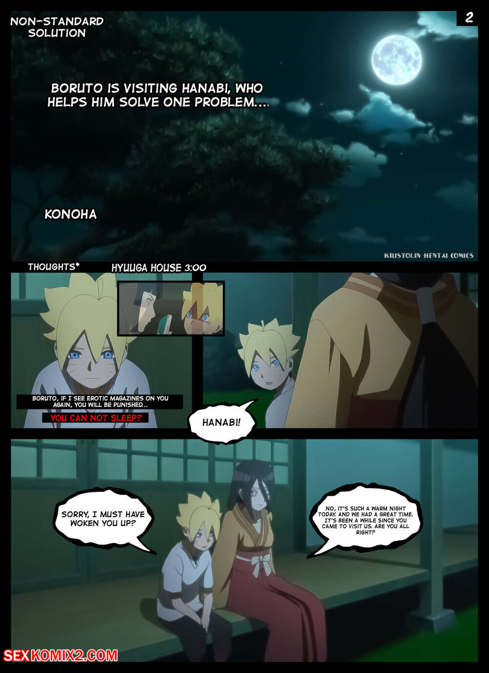 Naruto. A NonStandard Solution. KristoLin for sexkomix2.com page 2 full
