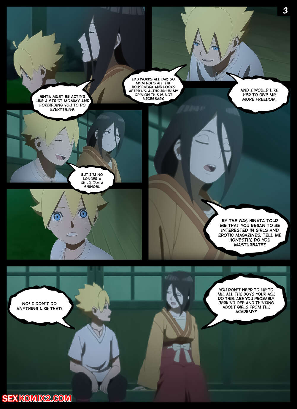 Naruto. A NonStandard Solution. KristoLin for sexkomix2.com page 3 full