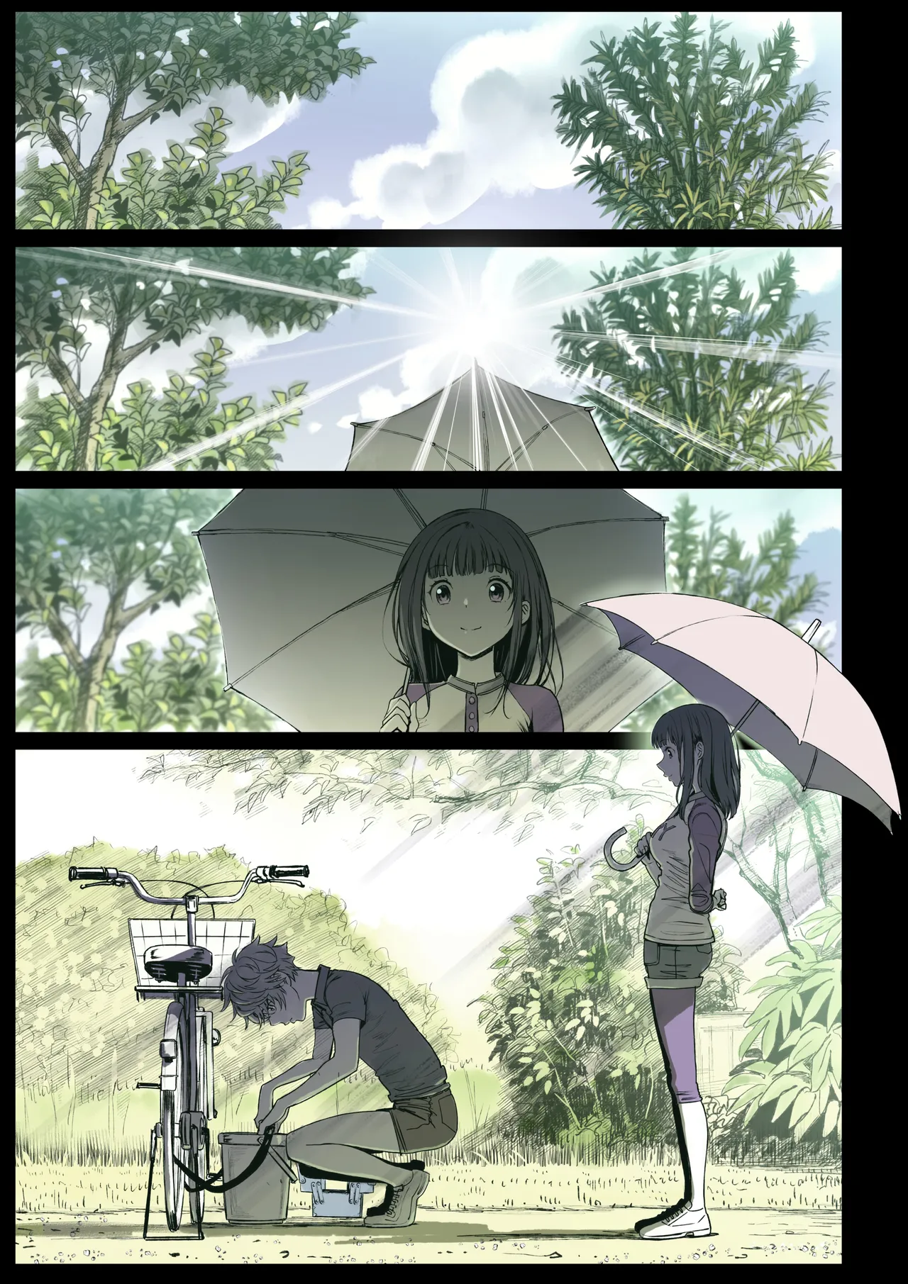 Futari no Aishou ~Osananajimi to Nettori Icha Love 2~ | 二人的相性～与青梅竹马的干柴烈火2～ page 5 full