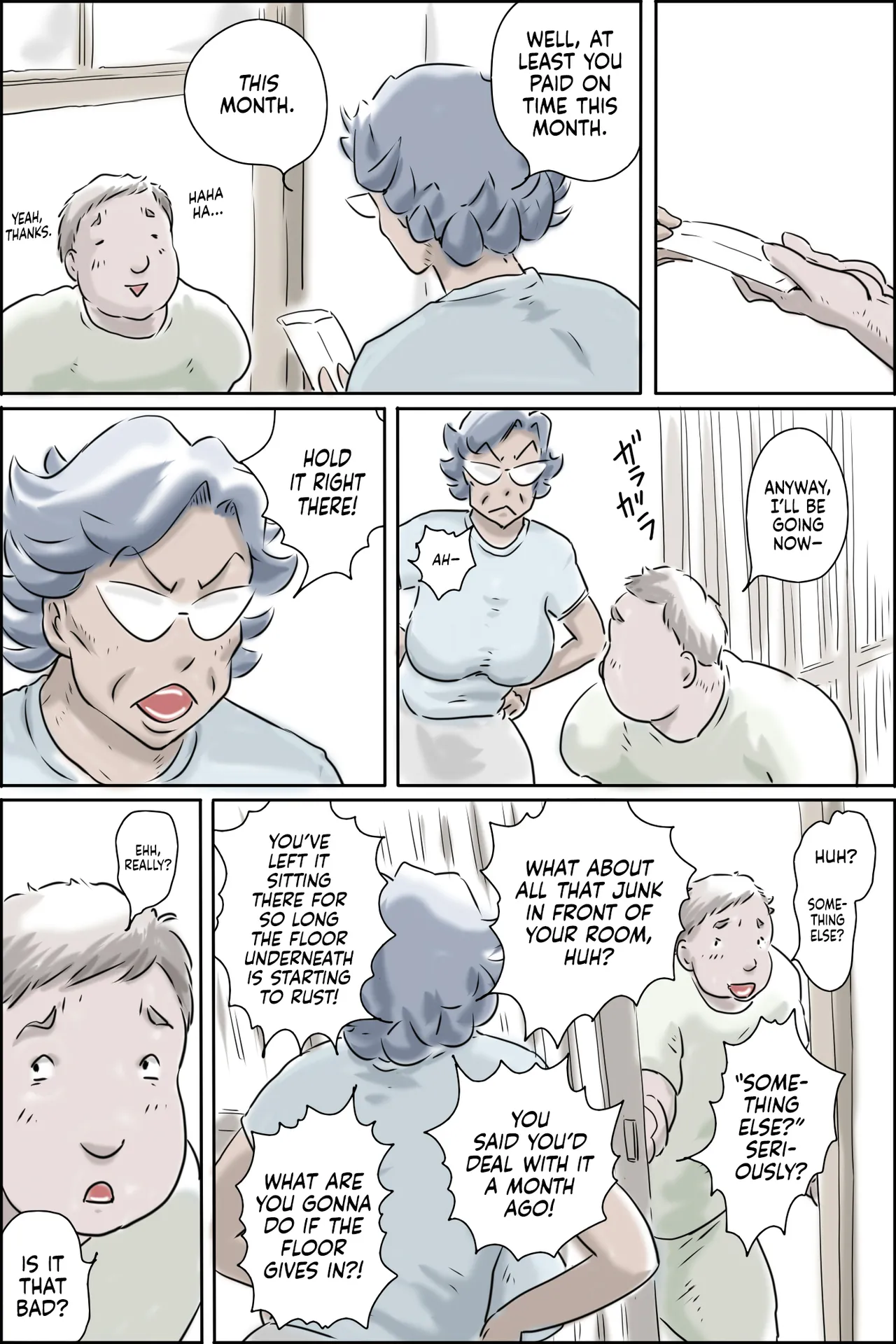 Ooya-san ga Yonderu -Mousou Dai Bakuhatsu Hen- | The Landlady Is Calling -Delusions Gone Wild- page 7 full