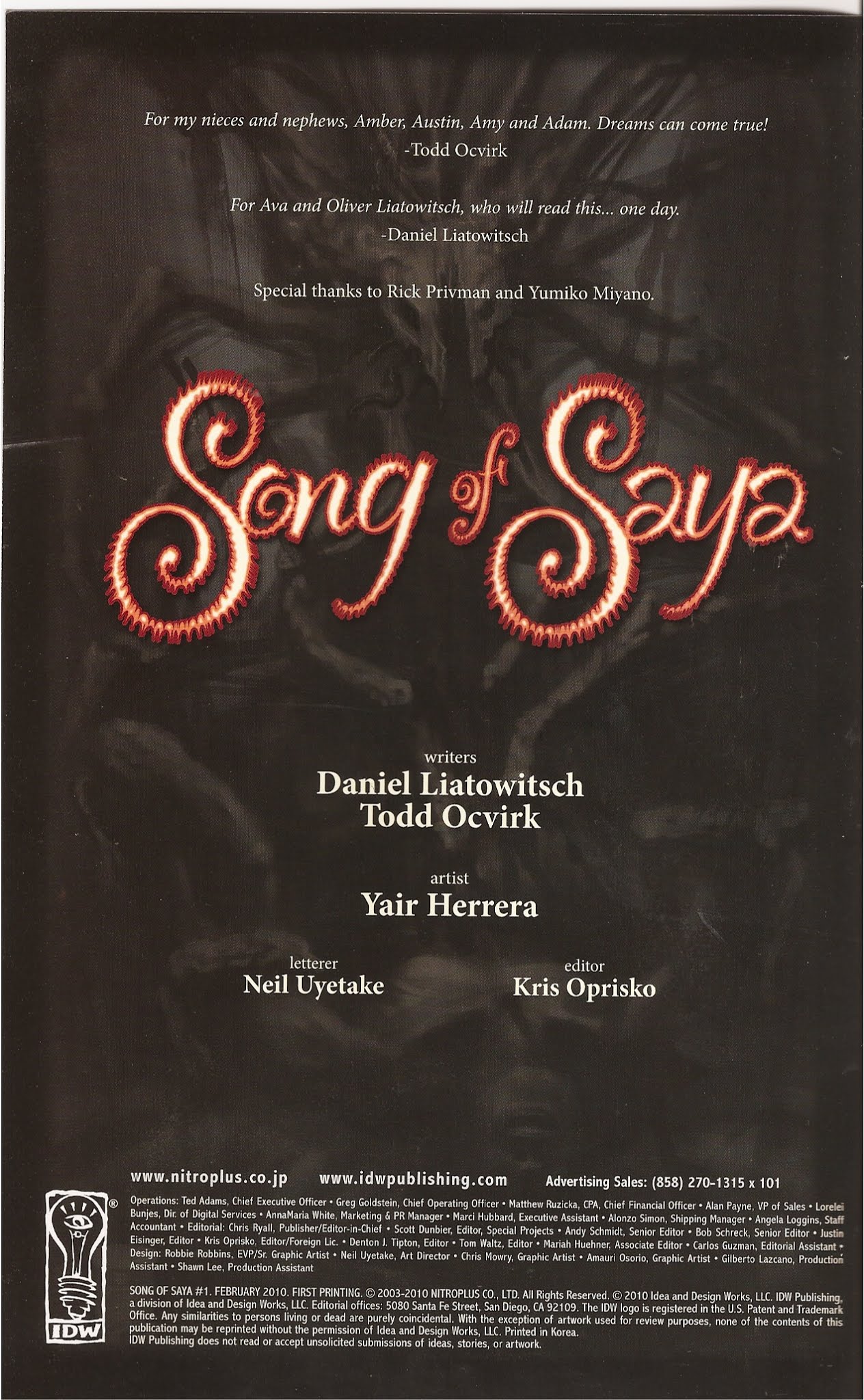 Song of Saya-Saya no uta page 2 full