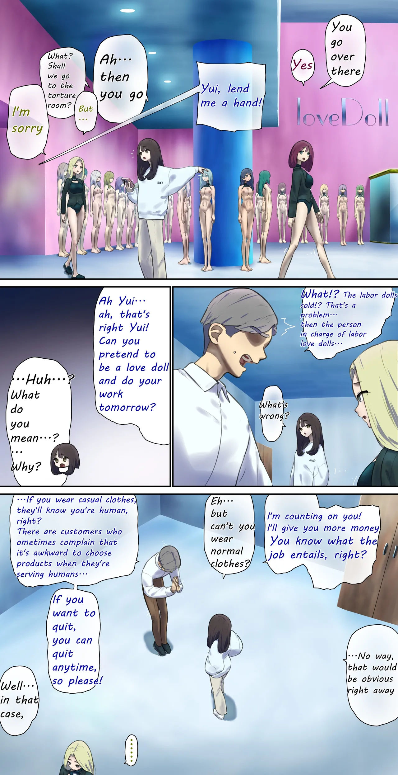 The work of labor sex dolls page 1 full