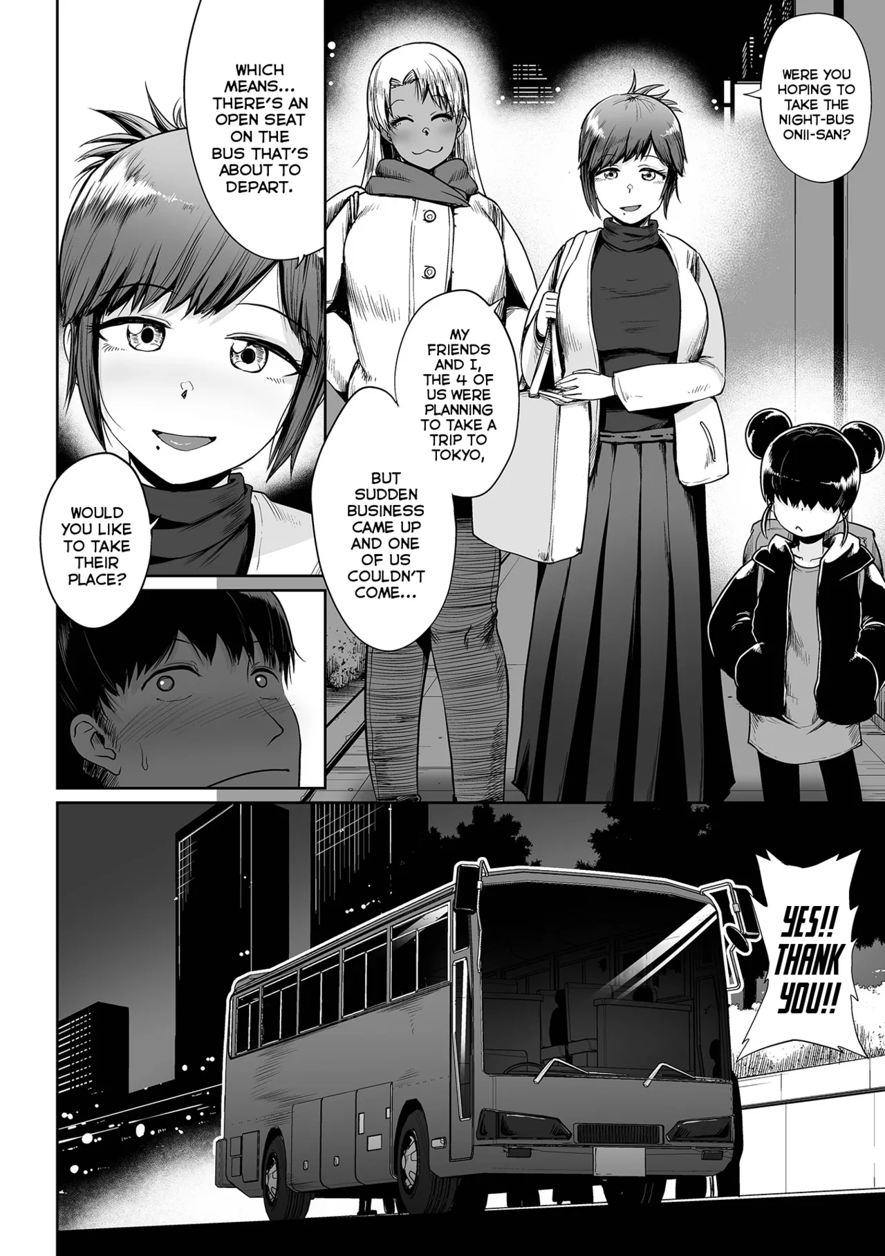 Yakou Bus de Ikou | Cum Along On The Night-Bus page 2 full