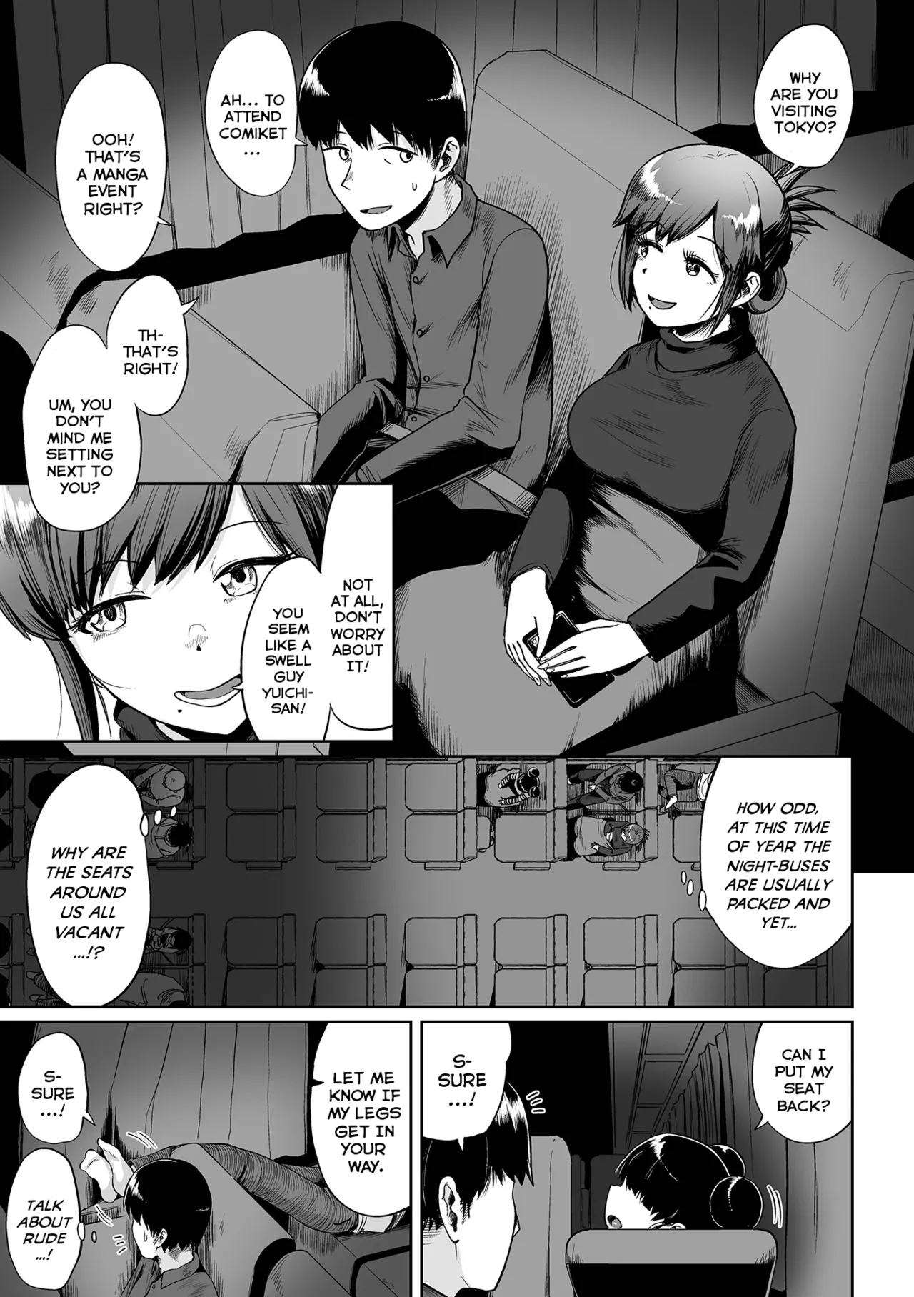 Yakou Bus de Ikou | Cum Along On The Night-Bus page 3 full