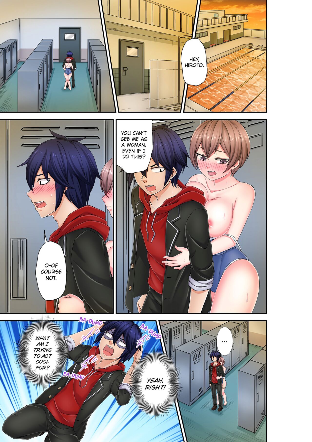 Stop It...You're Gonna Make Me Cum Again! Passionate, Sweaty Sex Everyday With My Awful Childhood Friend! page 3 full