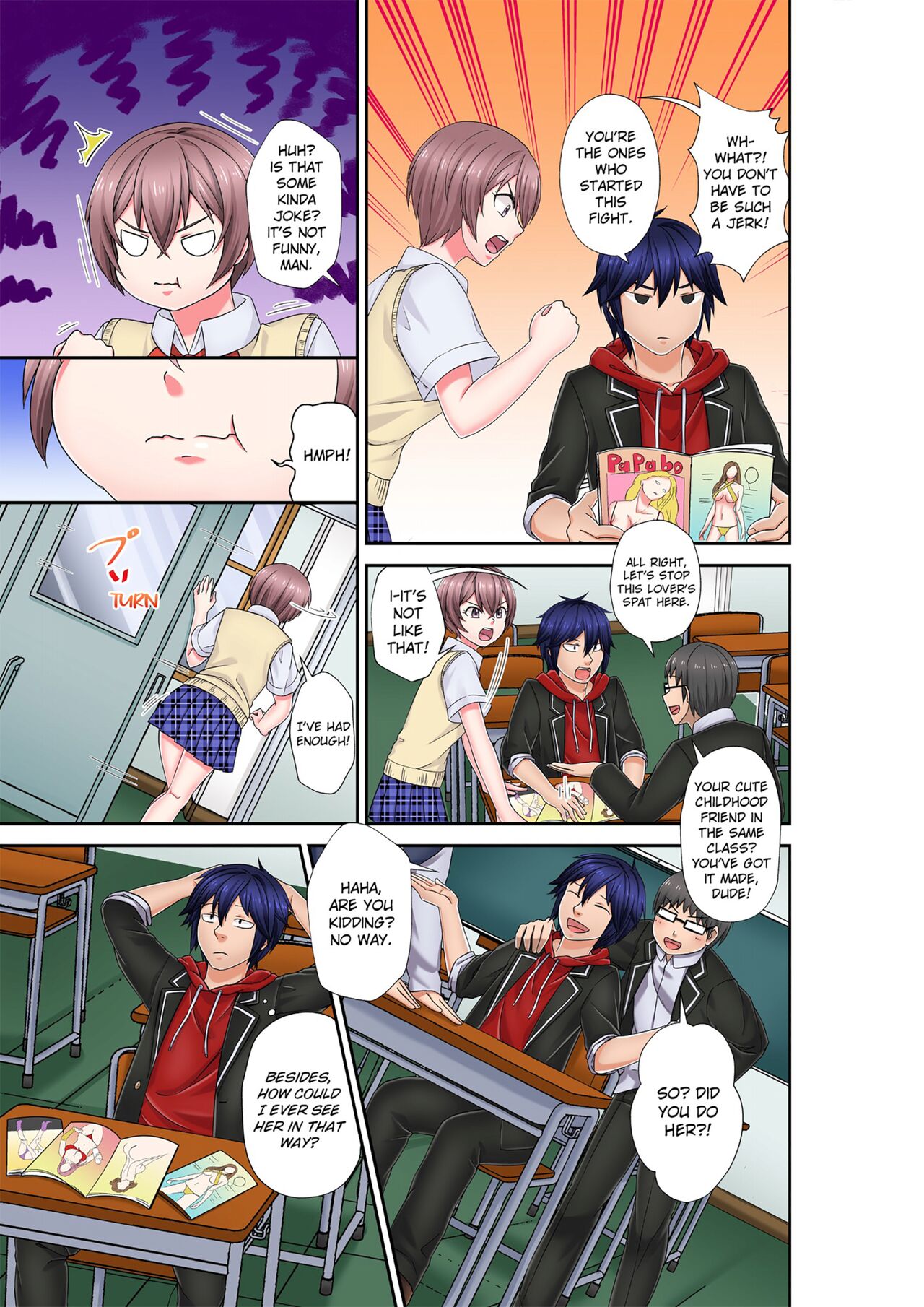 Stop It...You're Gonna Make Me Cum Again! Passionate, Sweaty Sex Everyday With My Awful Childhood Friend! page 5 full