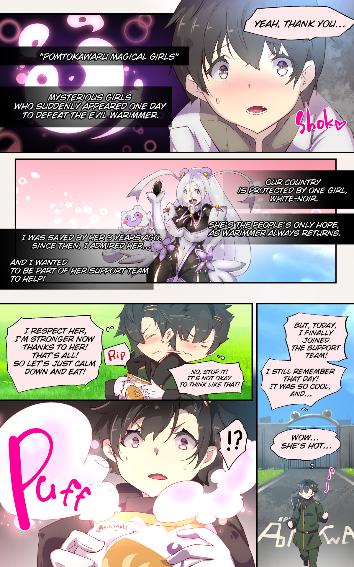 A Magical Girl's Awakening - Pom! to Kawa-Ru page 5 full