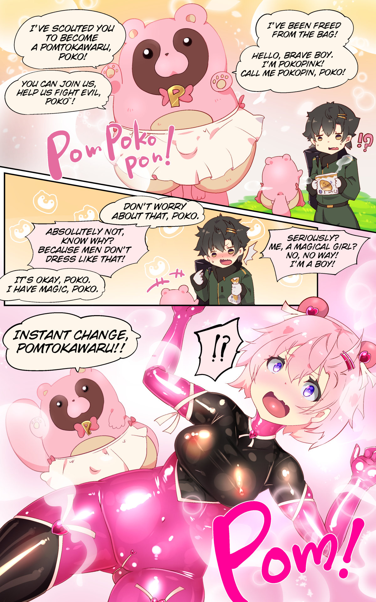 A Magical Girl's Awakening - Pom! to Kawa-Ru page 6 full