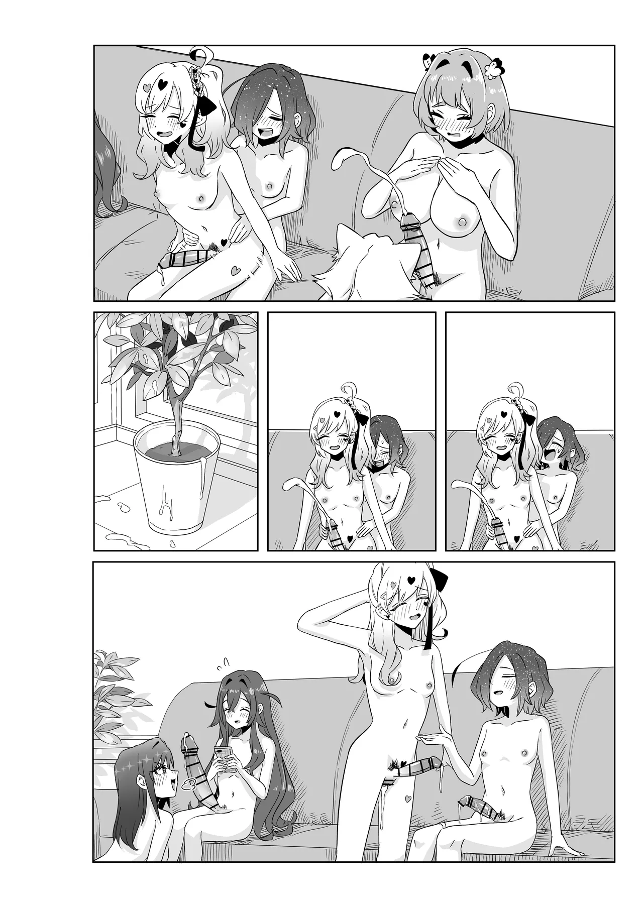 Rentarou Family Futanari Party page 10 full
