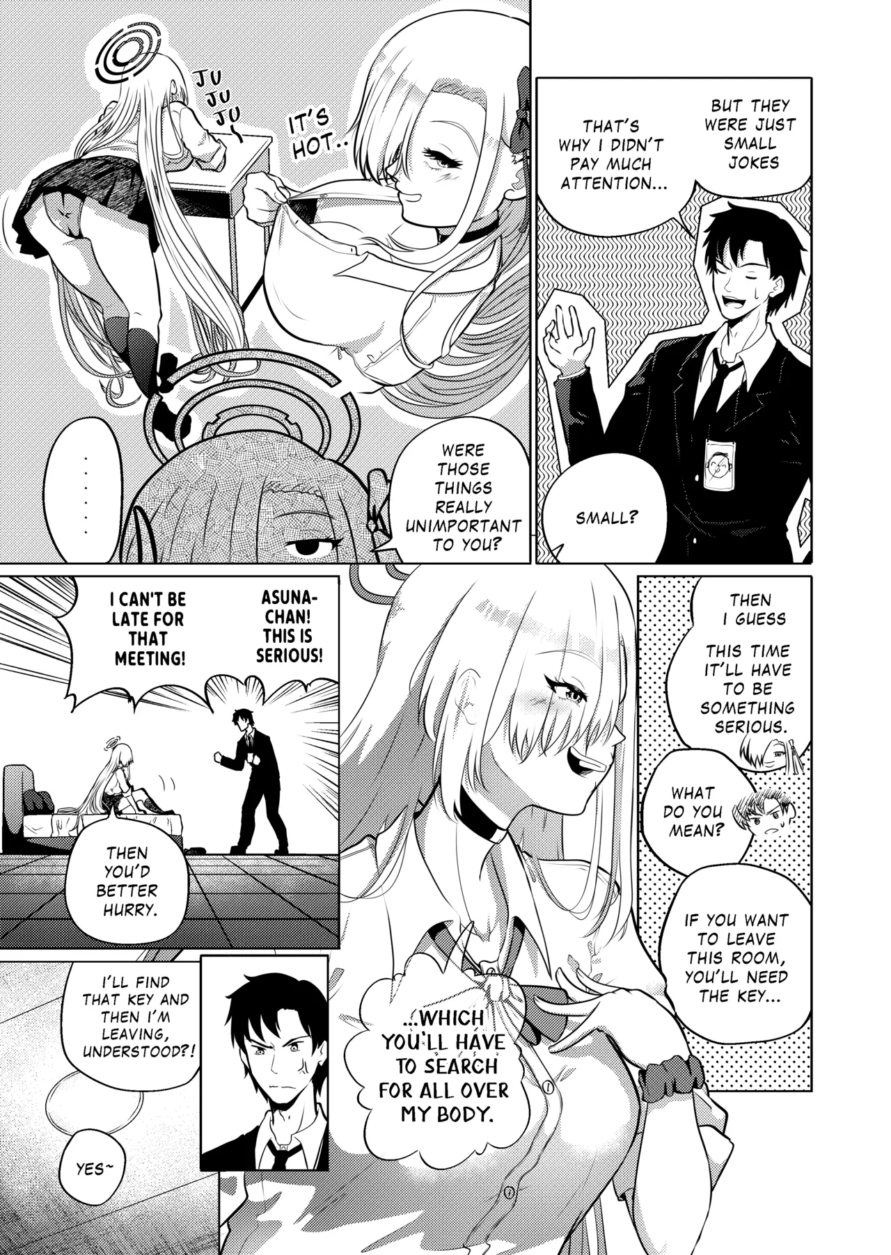 A night alone with Asuna-chan page 4 full