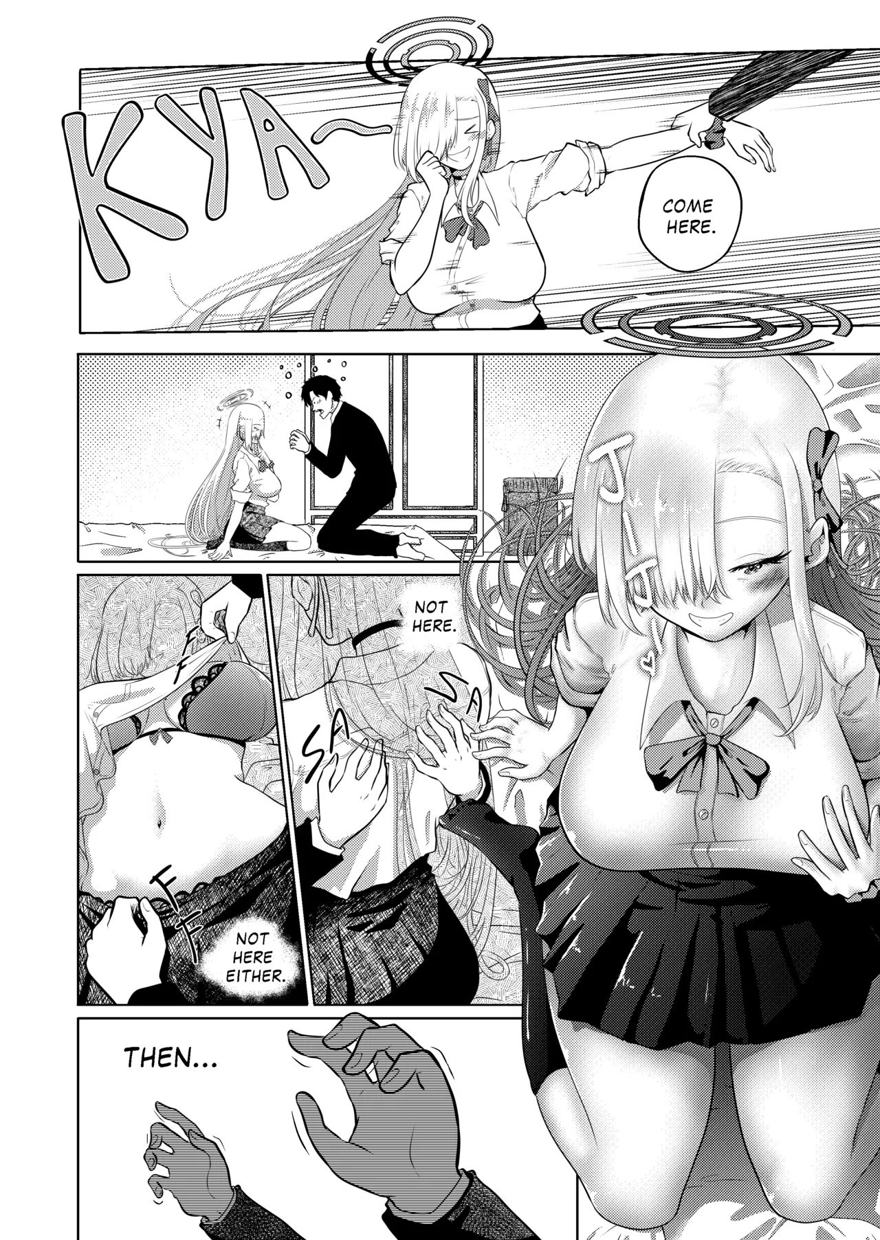 A night alone with Asuna-chan page 7 full