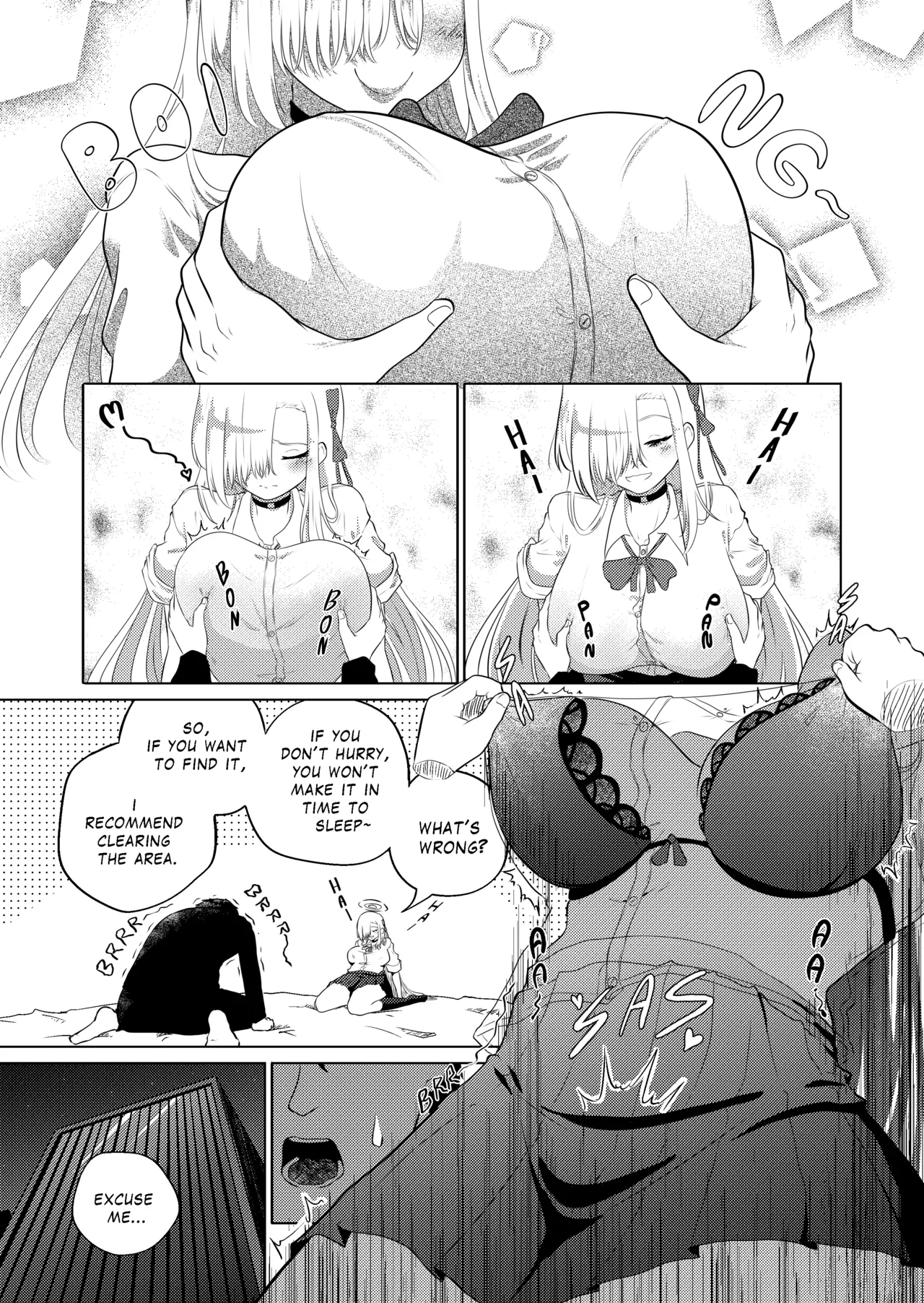 A night alone with Asuna-chan page 8 full