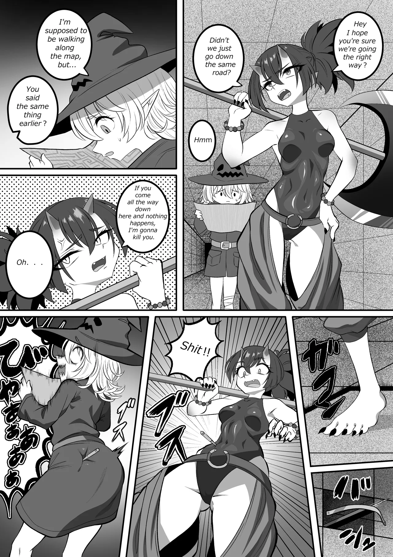 Weight gain Trap Dungeon page 1 full