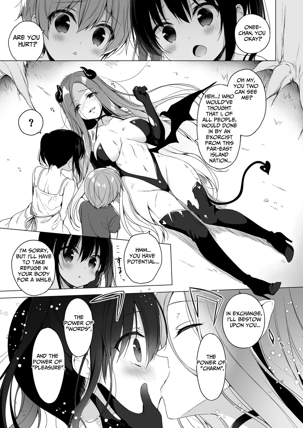 Succubus-kei Onee-chan wa Misetagari 2 | Succubus-type is an Exhibitionist page 3 full