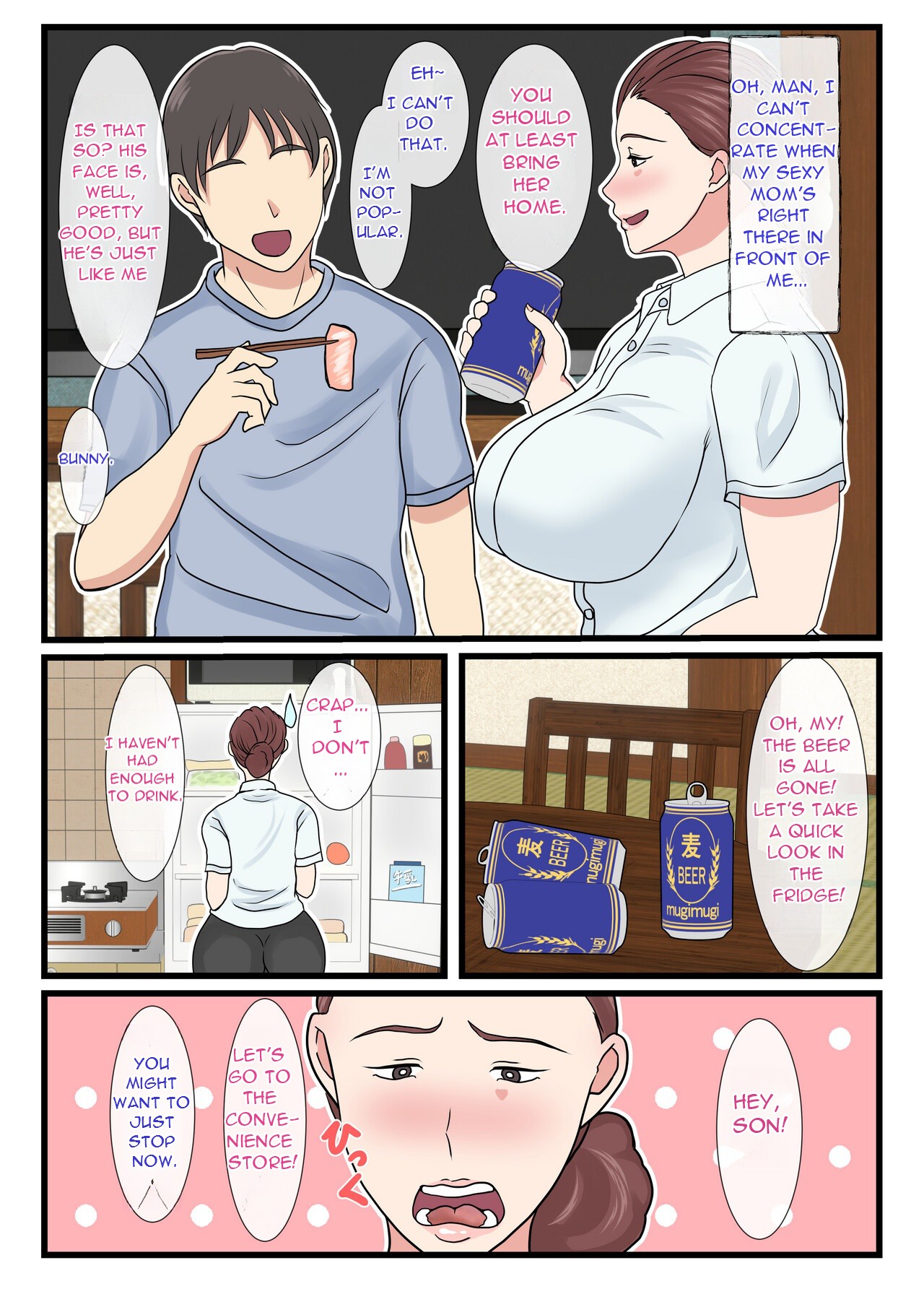 Yotta Okaasan ha Totemo Kawaii - My Drunk Mom is so Cute page 5 full