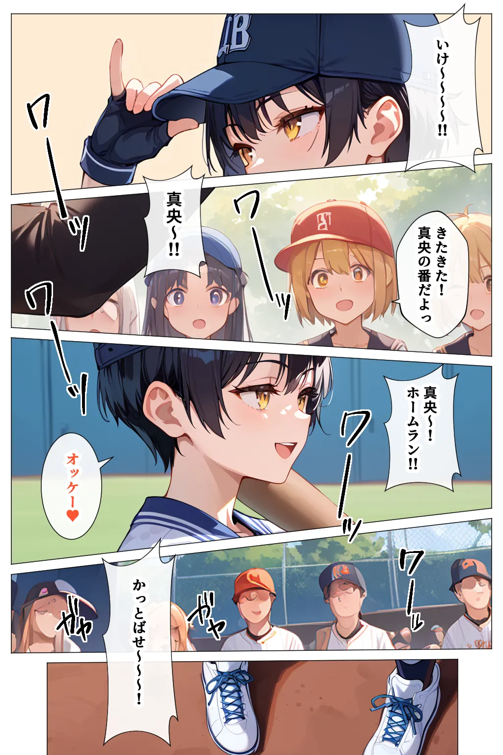 ボーイッシュな妹が脱いだらすごかったので何度も生ハメして中出ししまくった話 page 1 full